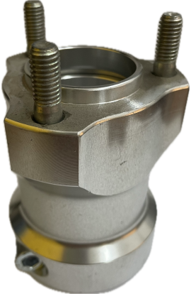 Mozzo In Alluminio 40/80-8 Anodizzato Alluminio