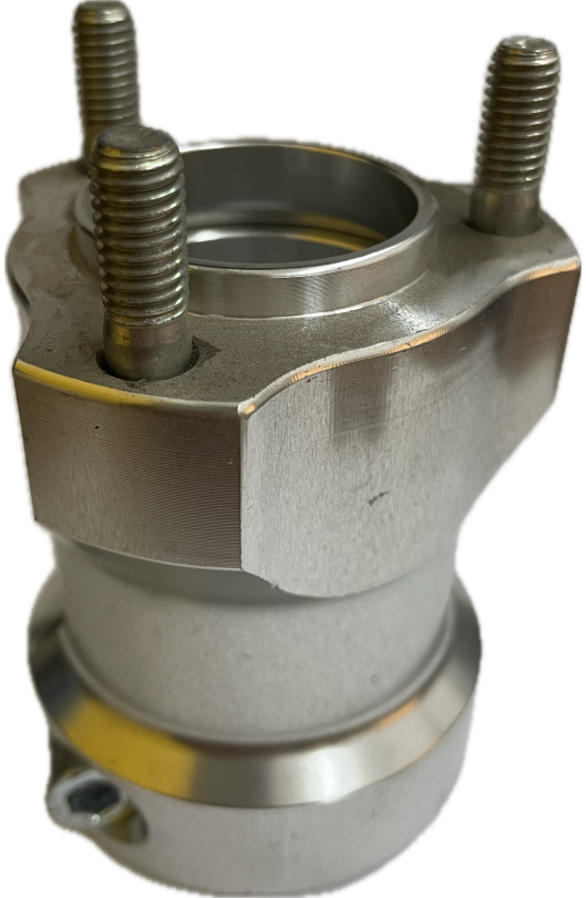 Mozzo In Alluminio 40/80-8 Anodizzato Alluminio