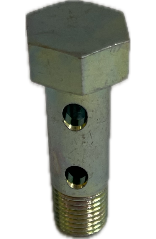 Raccordo Tubo Idraulico Fil.10X1 Lung. 30mm(ESCL. TESTA)