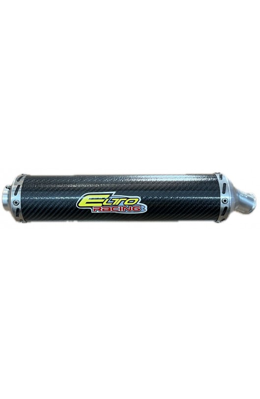 Silenziatore Carbonio Elto 5900K Lunghezza 300mm Diametro 70mm