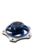 Portacorona In Alluminio Anodizzato Blu Per Assale Da 40mm Rr