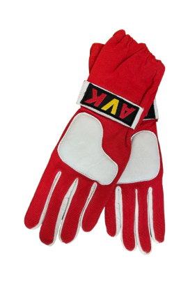 Guanti , Col.Rosso E Bianco, Avk (Stock)