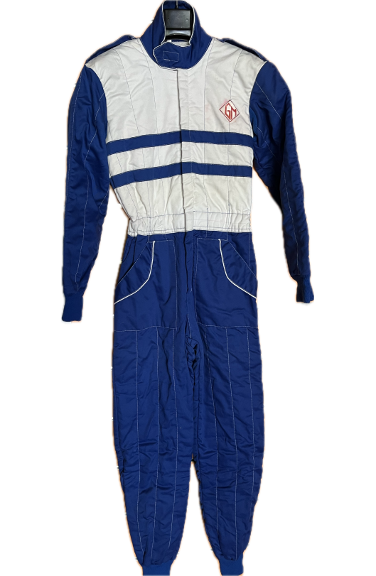 Tuta Kart GM Col.Azzurra/Bianca Tg 48 (Seminuova)
