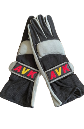 Guanti S/8, Col.Nero/Grigio, Avk (Stock)