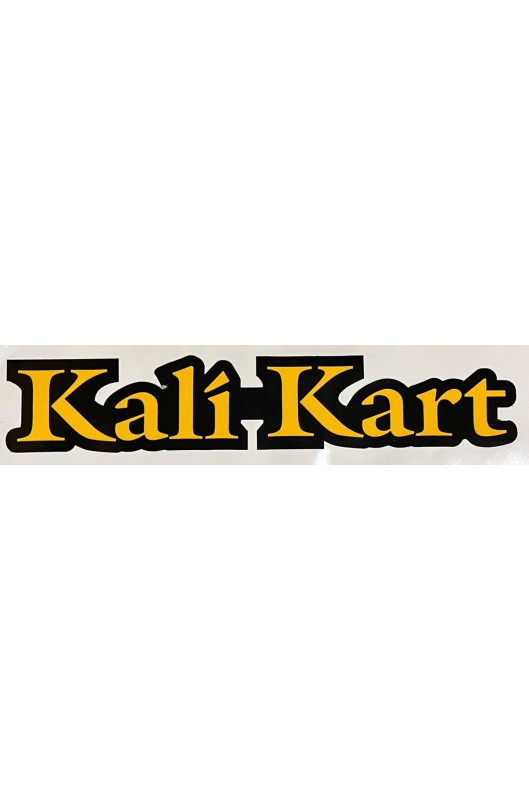 Adesivo Kalì Kart Originale Anni 80-90