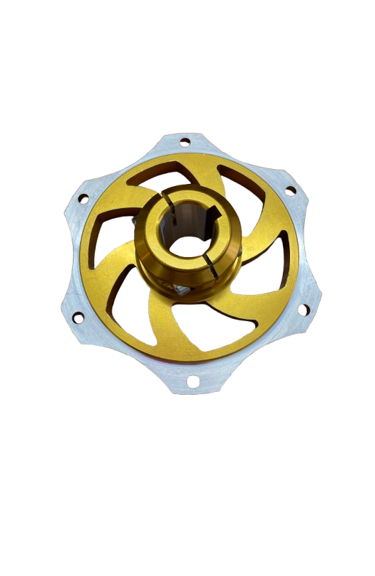 Portacorona D.25mm in Alluminio Anodizzato ORO