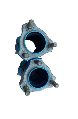 Coppia Mozzi In Alluminio 40/90-8 Anod. Blu Frist Usato