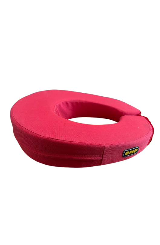 Collare Kart Rotondo Rosso OMP