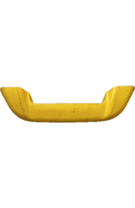 Spoiler Anteriore Mini Vintage Anni 90 Colore Giallo RR