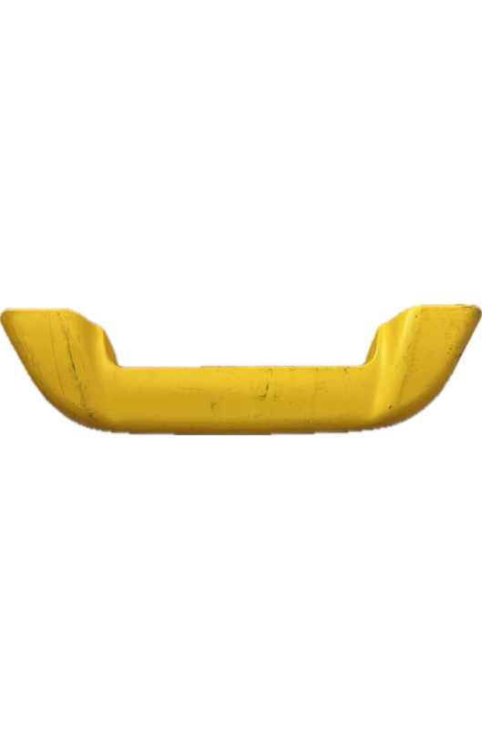Spoiler Anteriore Mini Vintage Anni 90 Colore Giallo RR