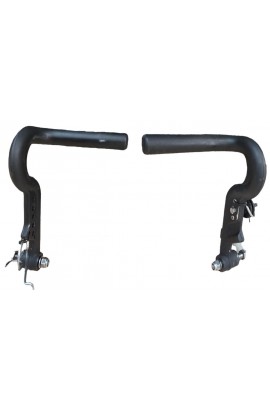 Pedali CRG/MARANELLO Completi di Molle e Viti Colore Nero - Usati