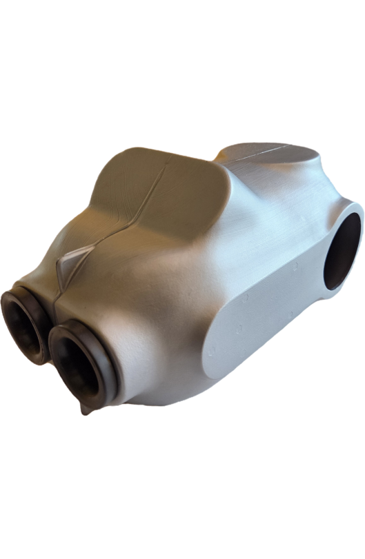 Silenziatore d'Aspirazione Colore Argento D.29 Valvola RR