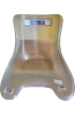 Sedile Imaf F12 Extra Soft Versione LUCIDA (Trasparente)