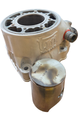Cilindro TM K9C con Pistone e Collettore Scarico Usati, Misura Pistone 53.93