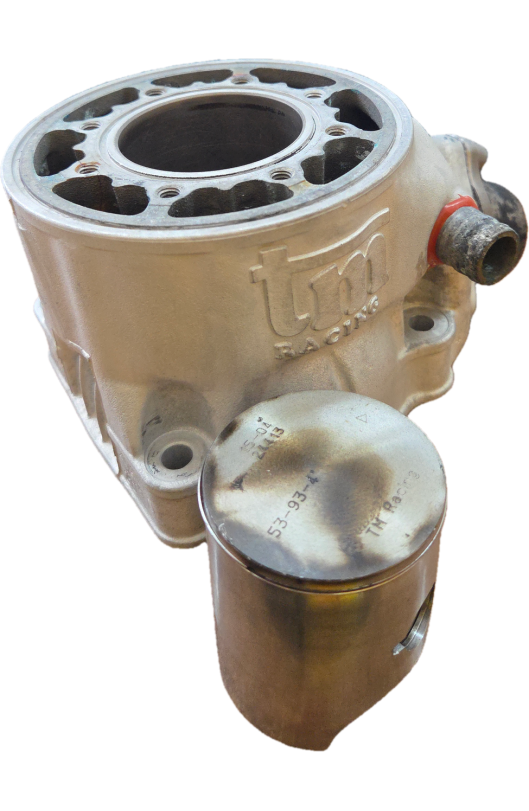 Cilindro TM K9C con Pistone e Collettore Scarico Usati, Misura Pistone 53.93