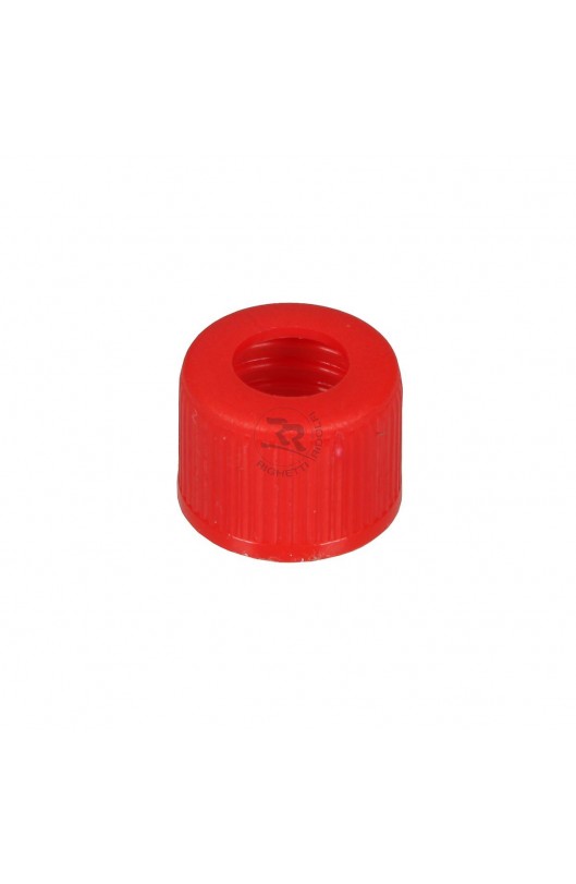 Tappo In Plastica, Forato Per Il Passaggio Del Pescante.