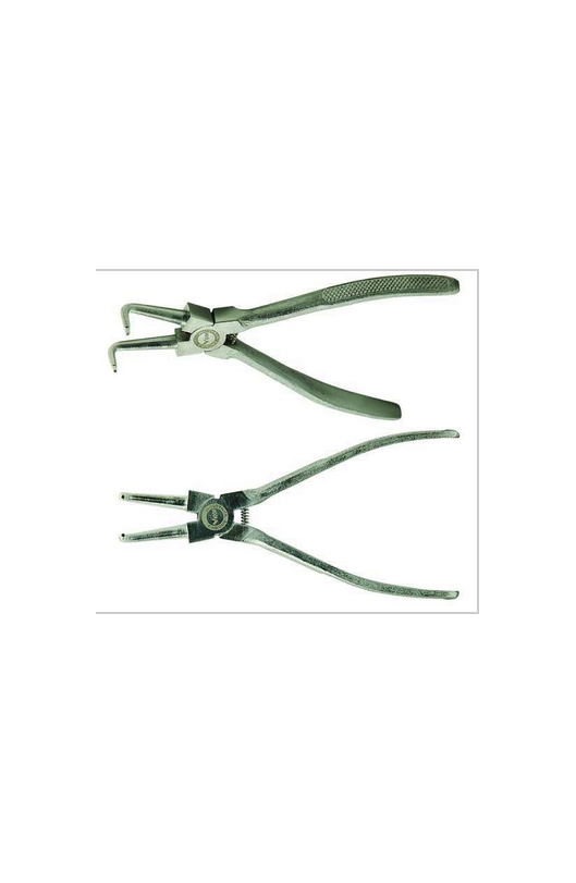 PINZE VIGOR CRV P/SEEGER INTERNI PIEGATE MM. 180