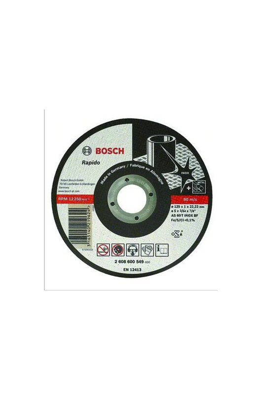 MOLE ABRASIVE BOSCH ACCIAIO/INOX