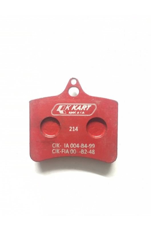 Pastiglia Freno Posteriore TK Racing Kart / Rear Breake PADS S214-HARD 2018