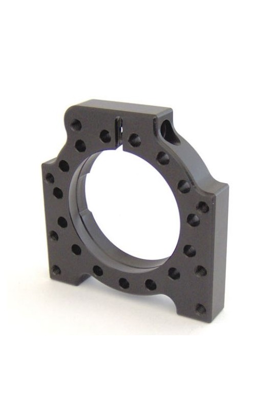 Guscio 4 Fori 40/50mm In Alluminio Nero