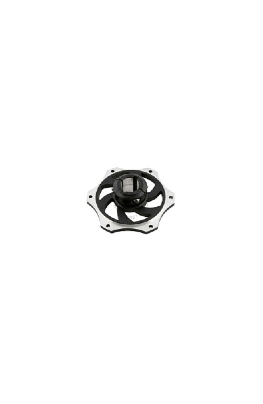 Portacorona D.30mm in Alluminio Anodizzato Nero