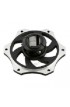 Portacorona D.30mm in Alluminio Anodizzato Nero