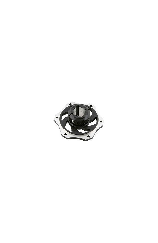 Portadisco D.30mm in Alluminio Anodizzato Nero