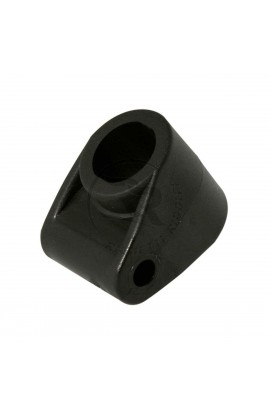 Supporto Piantone Sterzo D.20mm, Foro 6mm, Colore Nero