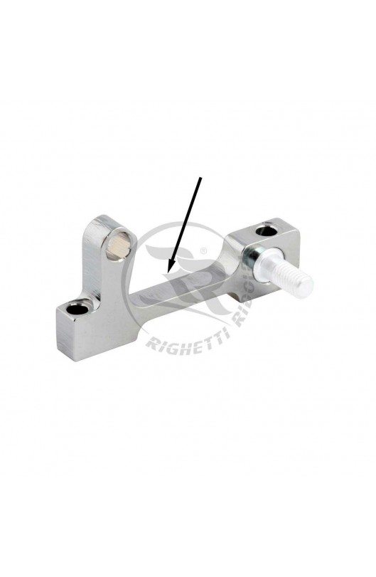 Staffa Cromata per Pinza Speed/Speed Evo Anteriore