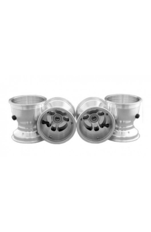 Set Cerchio Alluminio H110/140mm Cuscinetti Anteriori 17mm