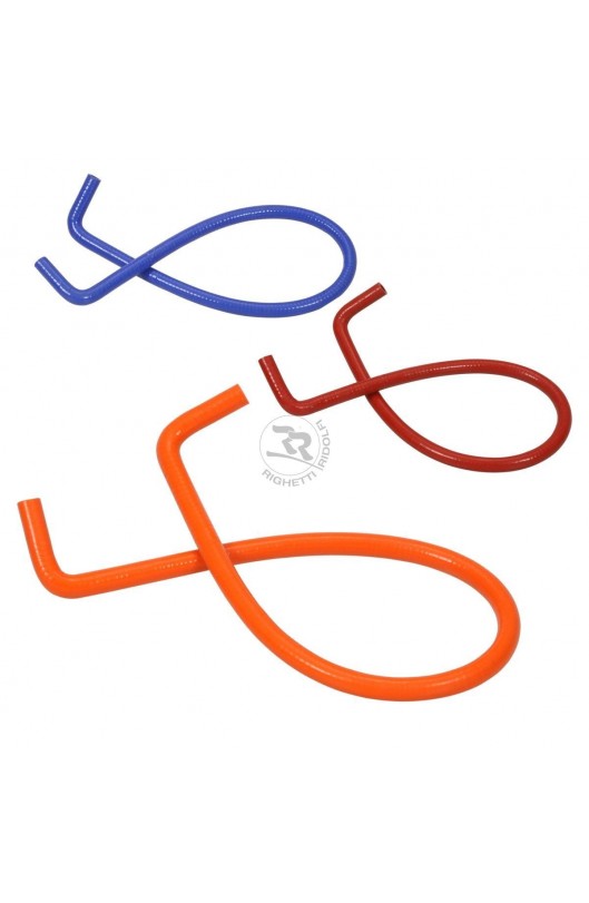 Tubo acqua in silicone 2 curve 90° 1200 mm